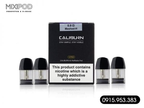Pack đầu Pod Caliburn A2