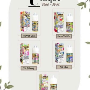 Tinh dầu Unique Tea Juice Saltnic 30/50MG/13 Vị