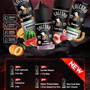 Tinh dầu VOLCANO Juice 38/58MG chính hãng giá rẻ - 12 Vị NGON