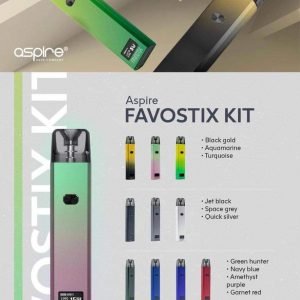 Aspire Favostix 30W Pod Kit - Chính Hãng - Giá Rẻ - Đủ Màu Mới